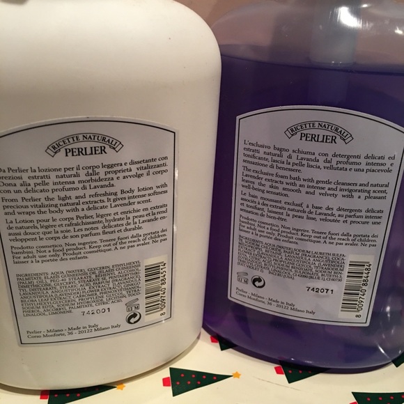 Perlier Lavanda Lavender 3 Pc Body Care Set - Picture 2 of 4